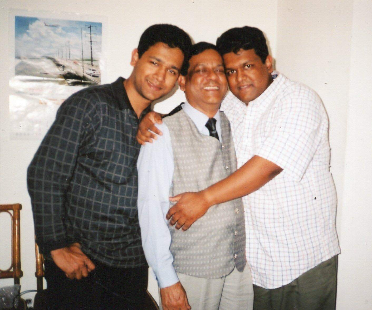 বাবার সাথে আমরা দুই ভাই